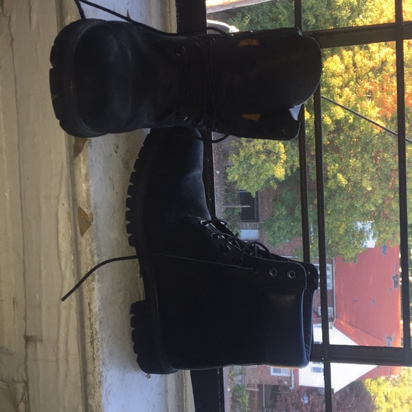 All black timberlands